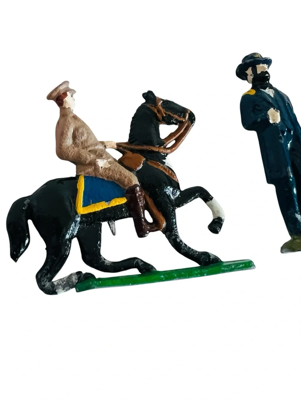 Vintage Metal Military Soldier Toy Figurine Lot